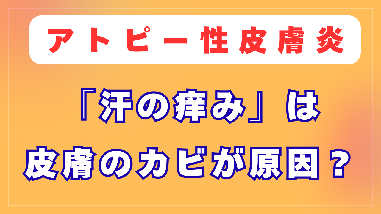 汗の痒みは皮膚のカビが原因？